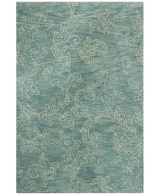Bashian Nico Nic 142 Teal Area Rug
