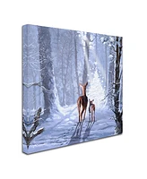 The Macneil Studio 'Christmas Magic' Canvas Art - 18" x 18" x 2"