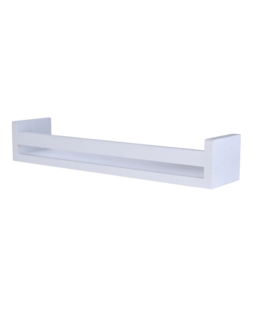 Danya B. 18" Wall Mount Decorative Home Decor Organizer Rack Shelf