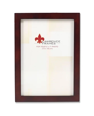 Lawrence Frames 755957 Espresso Wood Picture Frame - 5" x 7"