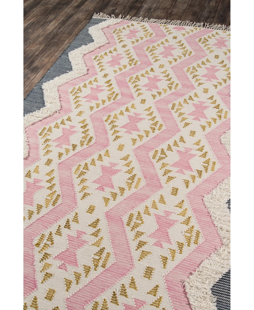 Novogratz Indio Ind-1 Pink 2' x 3' Area Rug