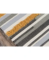 Novogratz Indio Ind-6 Mustard 5' x 7' Area Rug