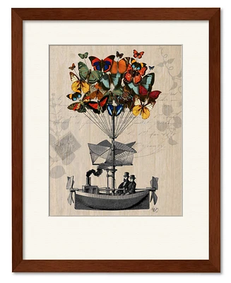 Courtside Market Butterfly Adventures 16" x 20" Framed and Matted Art