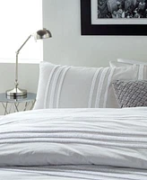 Dnky Chenille Stripe Comforter Sets