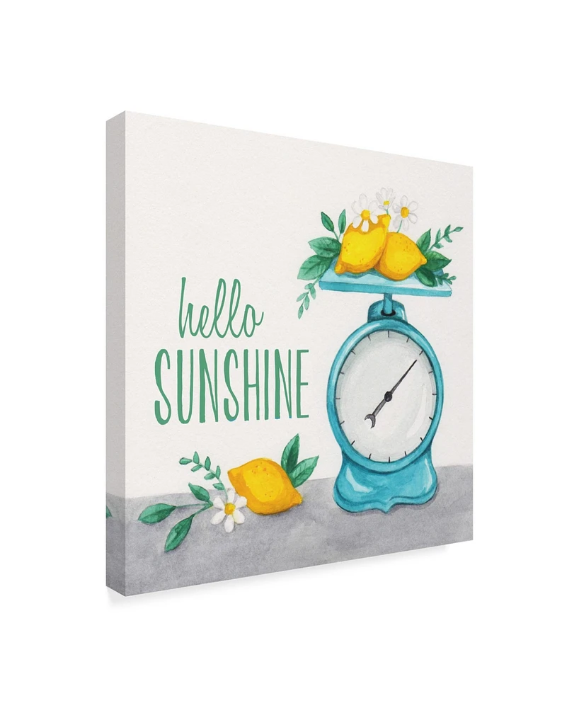 Gabrielle Mcclure Lemon Scale I Canvas Art - 15" x 20"
