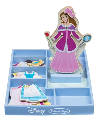 Melissa and Doug Belle Wooden Magnetic Dress-Up