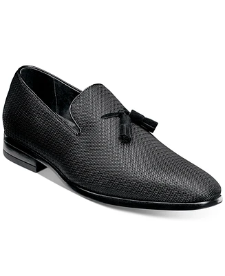 Stacy Adams Men's Tazewell Plain Toe Tassel Slip-on Loafer
