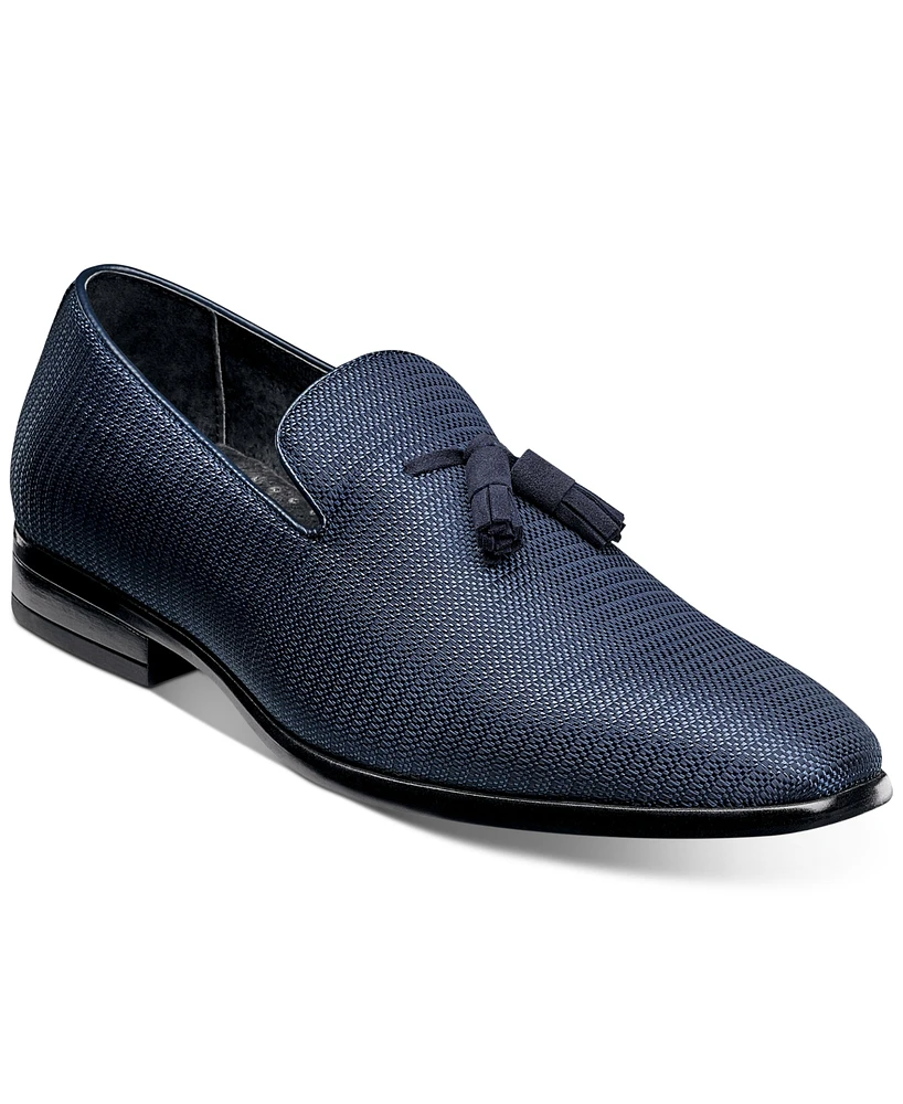 Stacy Adams Men's Tazewell Plain Toe Tassel Slip-on Loafer