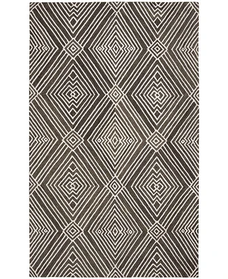 Lauren Ralph Lauren Isabella LRL6608F Charcoal 5' X 8' Area Rug