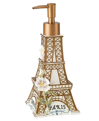 Avanti Paris Botanique Hand Painted Resin Soap/Lotion Dispenser