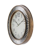 Infinity Instruments Round Wall Clock