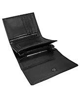 Mancini Casablanca Collection Rfid Secure Ladies Small Clutch Wallet