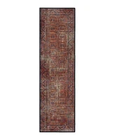Closeout Palmetto Living Alexandria Northern Mashad Thatch Red Rug