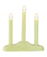 Northlight -Light Christmas Candolier with Candles on Holly Berry and Bell Base Candle Lamp