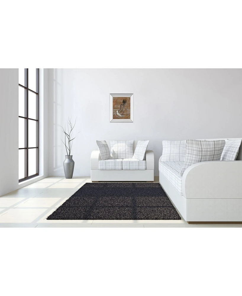 Classy Art Vivenne by Saro Mirror Framed Print Wall Art, 22" x 26"