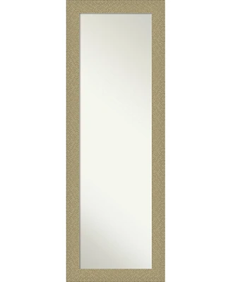 Amanti Art Mosaic Gold-tone on The Door Full Length Mirror, 18.25" x 52.25"
