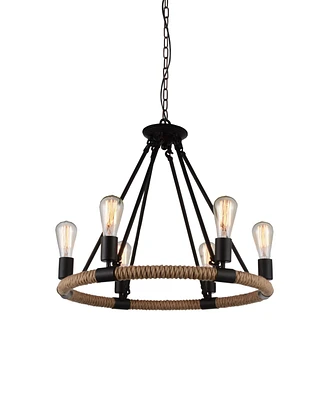 Cwi Lighting Ganges 6 Light Chandelier