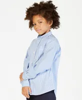 Tommy Hilfiger Big Boys Striped Button-Down Shirt