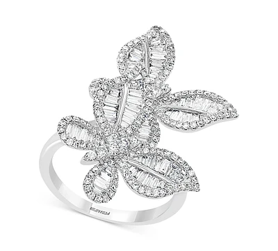 Effy Diamond Butterfly Statement Ring (1-3/8 ct. t.w.) 14k White Gold