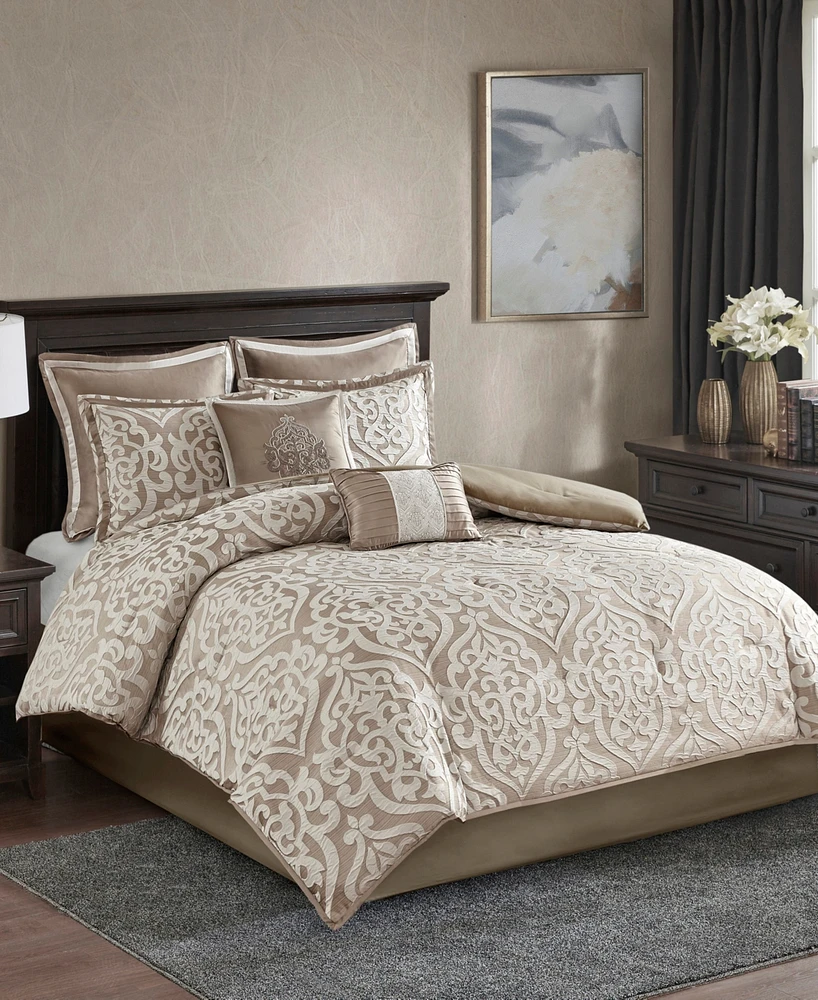 Madison Park Odette Jacquard 8-Pc. Comforter Set