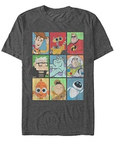 Disney Pixar Men's Epic Boxed Up Line Character, Short Sleeve T-Shirt