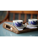 Artifacts Rattan 17" Rectangular Tray