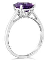 Amethyst (2-1/3 ct. t.w.) Ring Sterling Silver. Also Available Citrine (2-5/8 and London Blue Topaz (3