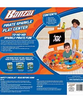 Banzai Pirate Sparkle Play Center Inflatable Ball Pit -Includes 20 Balls