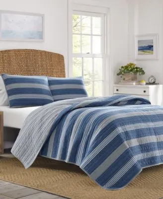 Nautica Saltmarsh Cotton Reversible Quilt
