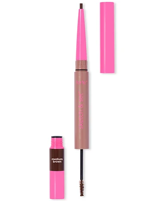 tarte Big Ego Sketch & Set Brow Pencil Tinted Gel, Travel