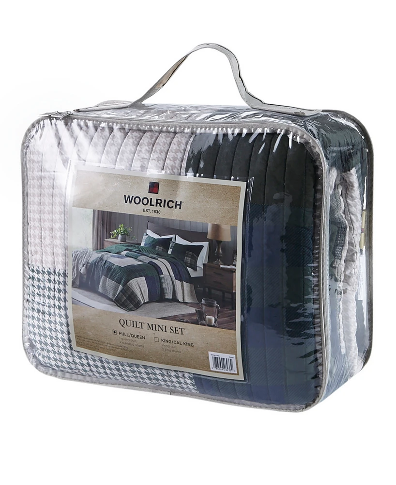 Woolrich Mill Creek Oversized Cotton 3-Pc. Quilt Set