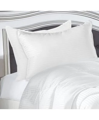 Superior Stripe Down Alternative Medium Firm Back Neck Support 2 Pack Pillows