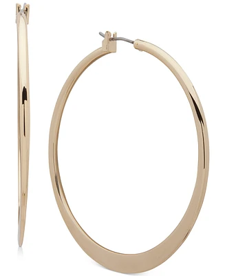 Lauren Ralph Medium Thin Hoop Earrings, 2"