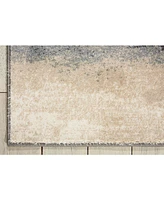 Long Street Looms Samuel SAM06 Driftwood 2'2" x 10' Runner Rug
