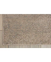 Long Street Looms Samuel SAM04 Beige 5'3" x 7'3" Area Rug