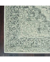 Long Street Looms Peace PEA05 Ivory 4' x 6' Area Rug