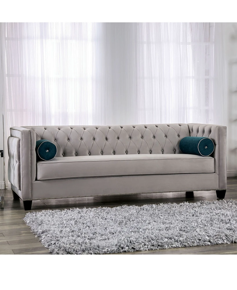 Furniture of America Youngquist Upholstered Sofa