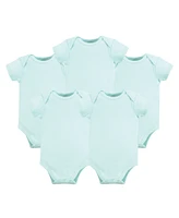 Luvable Friends Baby Boys Unisex Breathable Cotton Full-Body Suits