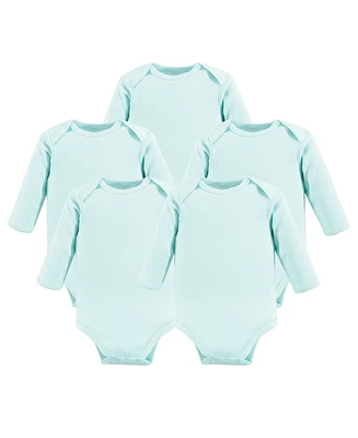 Luvable Friends Baby Boys Unisex Breathable Cotton Full-Body Suits