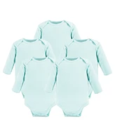 Luvable Friends Baby Boys Unisex Breathable Cotton Full-Body Suits