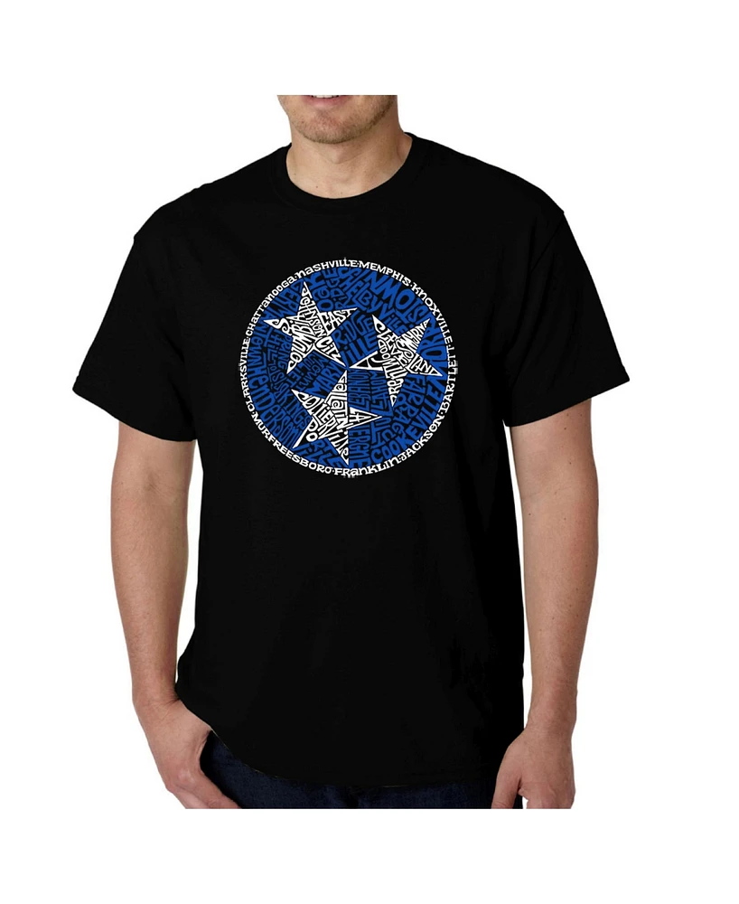 La Pop Art Men's Word - Tennessee Tristar T-Shirt