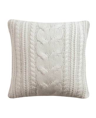 Levtex Camden Cable Knit Decorative Pillow, 18" x 18"