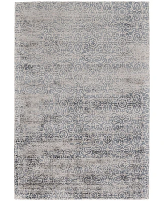 Feizy Nadia R8389 Charcoal 5' x 8' Area Rug
