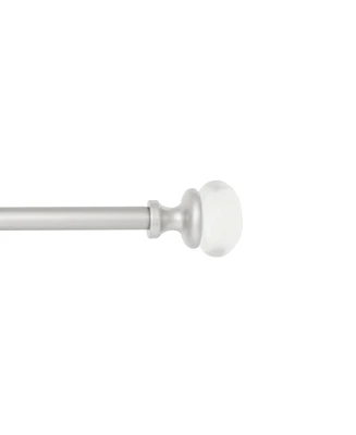 Kenney Fast Fit Easy Install Shania 5/8" Decorative Window Curtain Rod