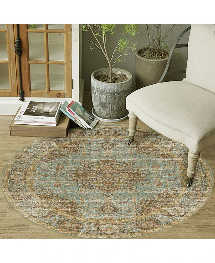 Amer Rugs Eternal Ete-30 Mint 6'7" Round Rug
