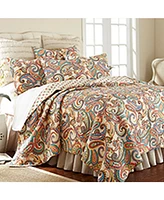 Levtex Alyssa Paisley Reversible 3-Pc. Quilt Set