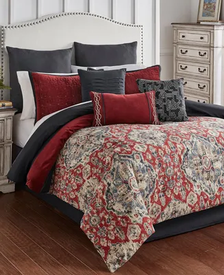 Riverbrook Home Sadler 9 Piece Comforter Set, Queen