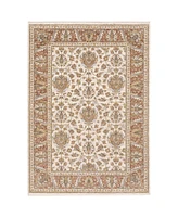 Oriental Weavers Maharaja 5091Z Rust and Ivory 5'3" x 7'6" Area Rug