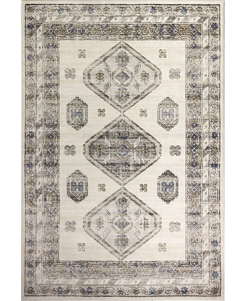 Closeout! Bashian Mesa Mes-03 Ivory 5'10" x 7'6" Area Rug