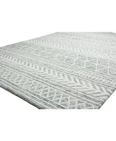 Closeout! Bashian Taron Val-08 Silver 2'6" x 8' Runner Rug